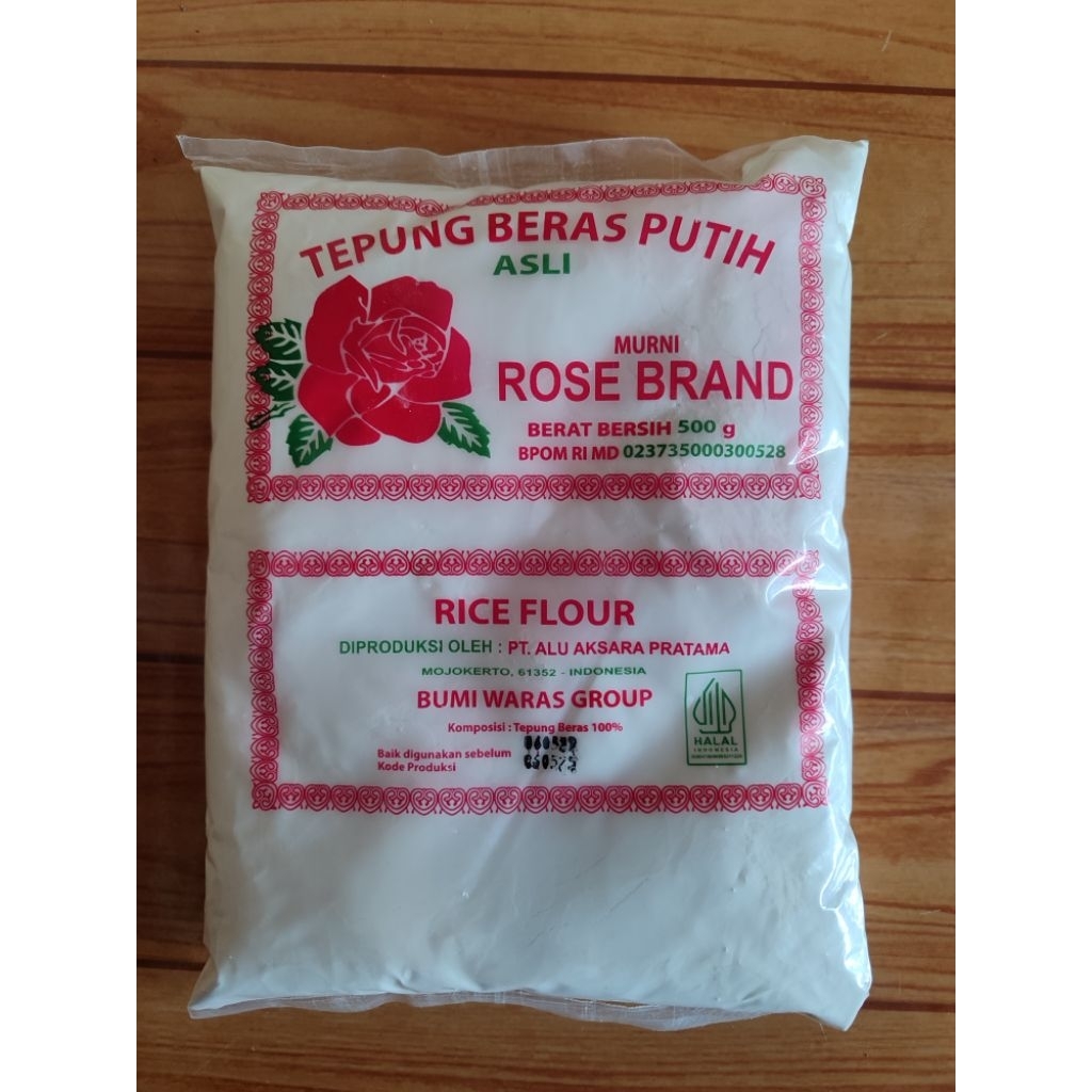 

Tepung beras rosebrand 500 gr