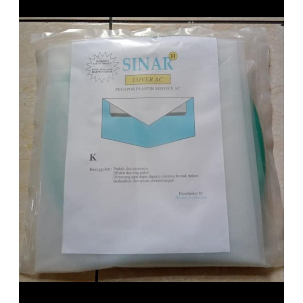 cover AC/plastik AC kecil 1pk