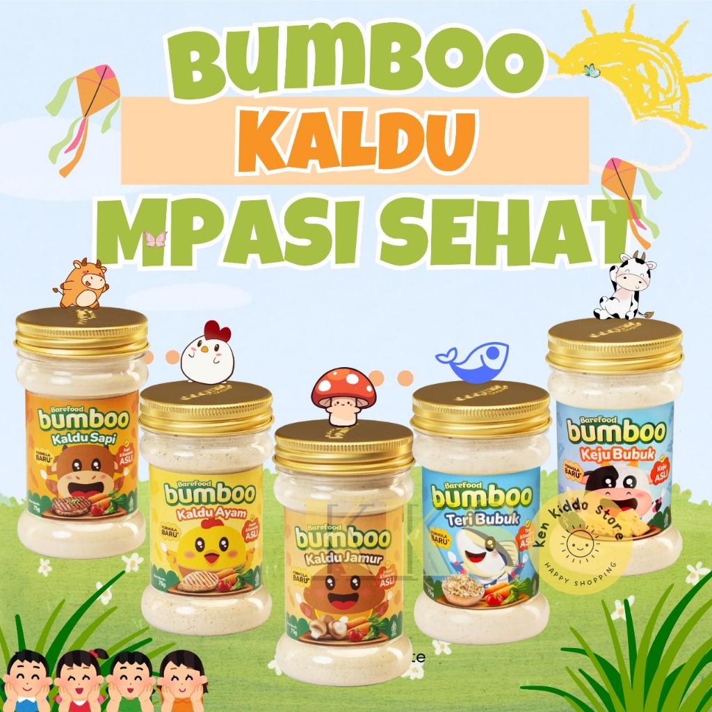 KALDU MPASI NON MSG ORGANIK Bumboo / KALDU MPASI BAYI HALAL Iboonda / KALDU NON MSG / KALDU AYAM NON