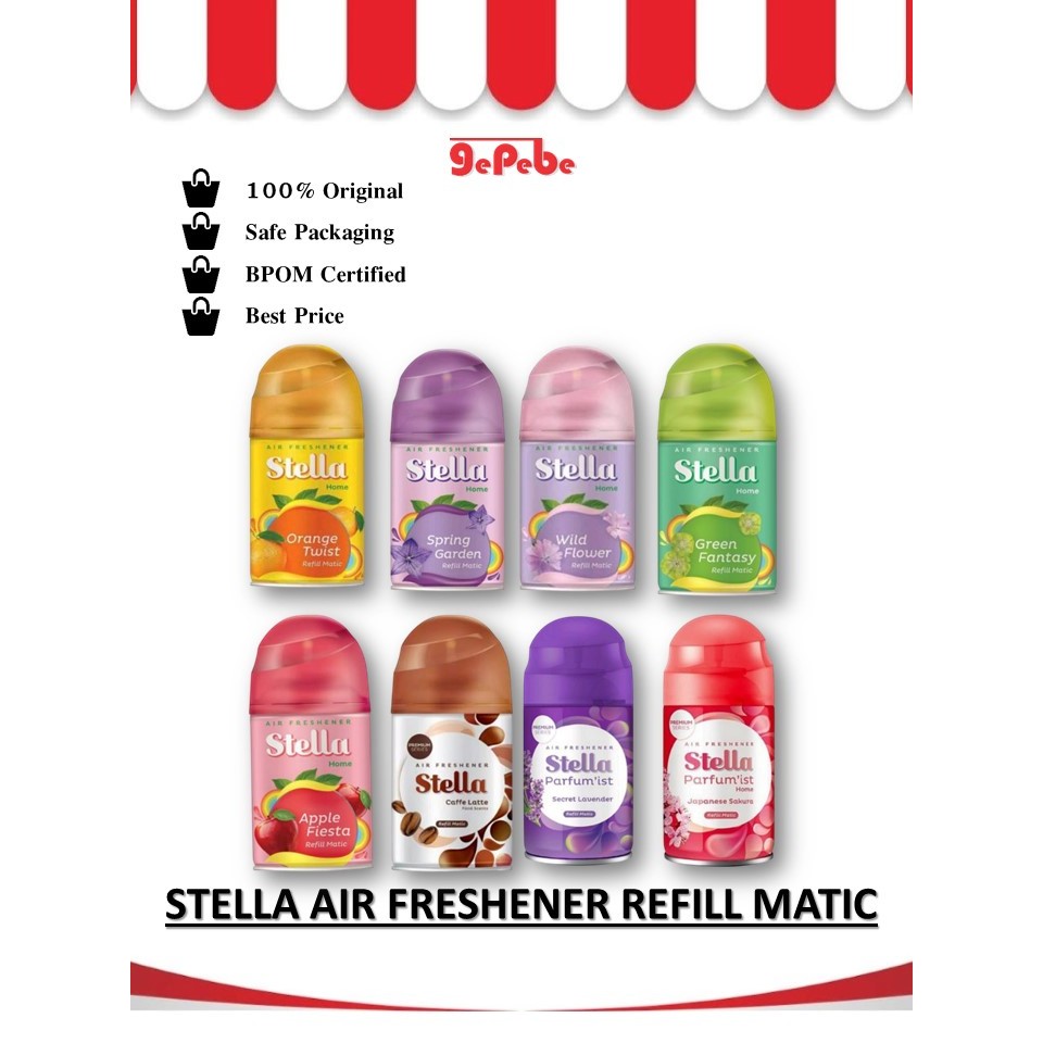 Stella Air Freshener Refill Matic