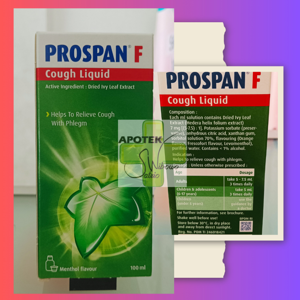 OBAT BATUK HERBAL PROSPAN SYRUP 100 ml