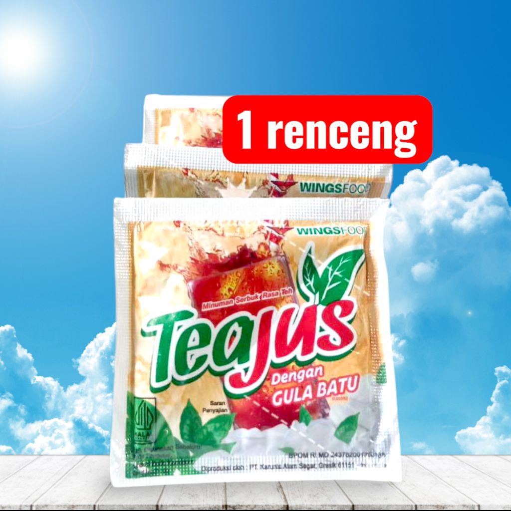 

tea jus gula batu 1renceng