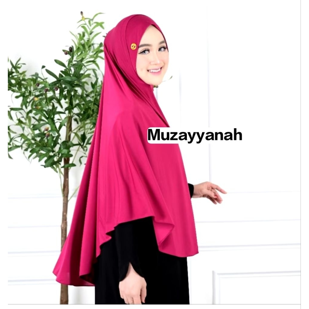 ZANOO MUZAYYANAH - XL MARISA HIJAB JUMBO KHIMAR HIJAB BERGO JUMBO
