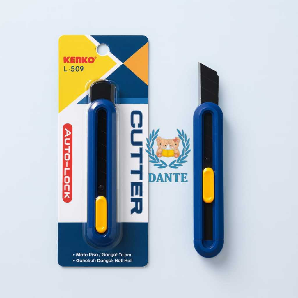 

Cutter Kenko L509 - Cutter besar tajam - Auto lock - satuan