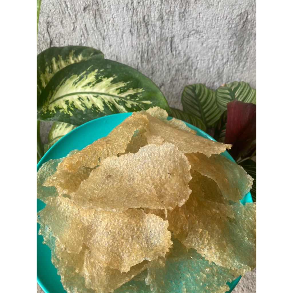 

karak kerupuk rambak nasi gendar(250gram) homemade buatan ibuk