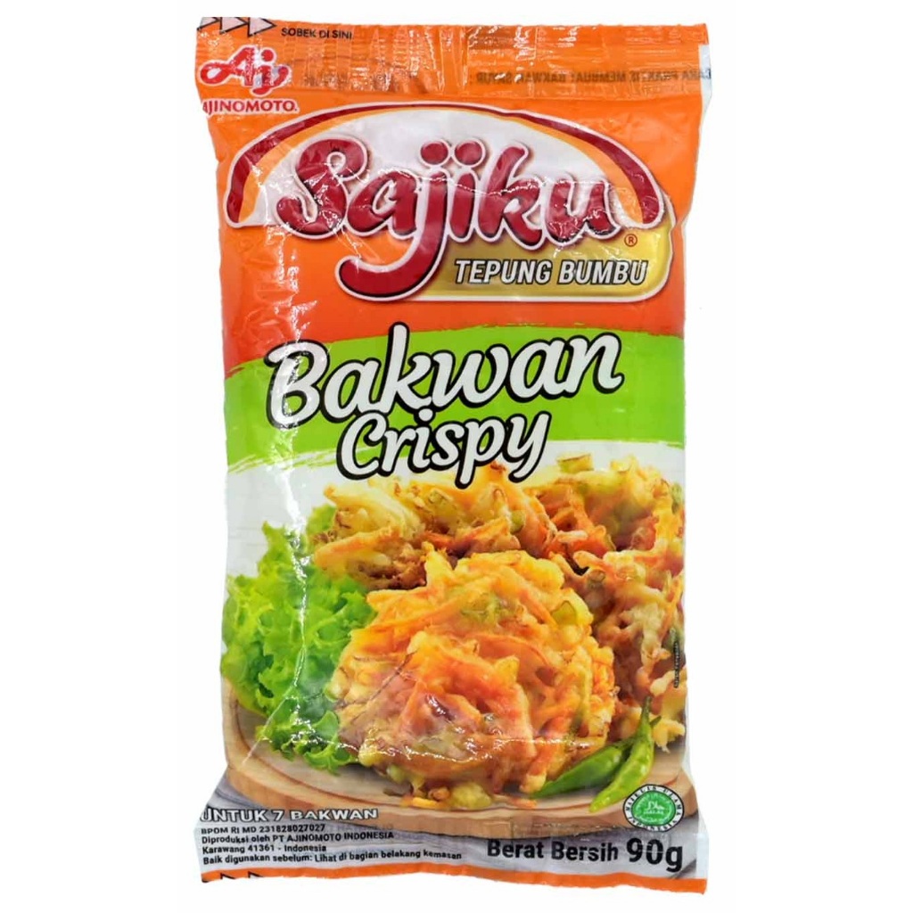

Sajiku Bakwan Crispy 90gr - Delicious Indonesian Snack