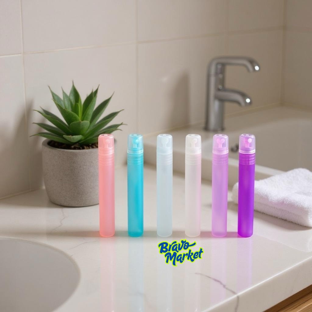 Botol Pen Spray Plastik Kosong Botol Parfum Travel 5ml