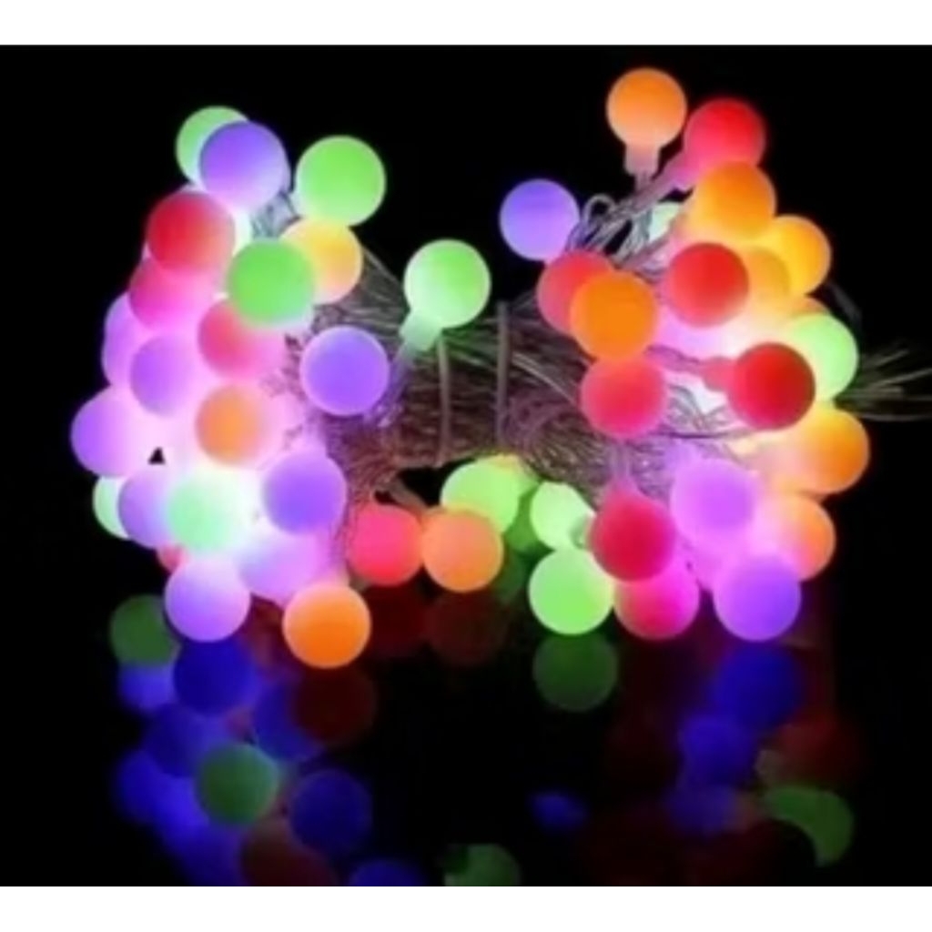 Lampu Tumbler anggur/5meter hias nantal lampu anggur warna rainbow/lampu hias unik