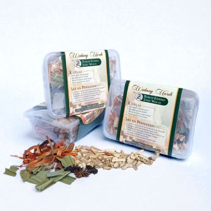 

Wedang Uwuh Komplit Siap Seduh Lengkap dengan Gula Batu isi 5 by Rempah Sugih Waras|Malang|Jawa Timur