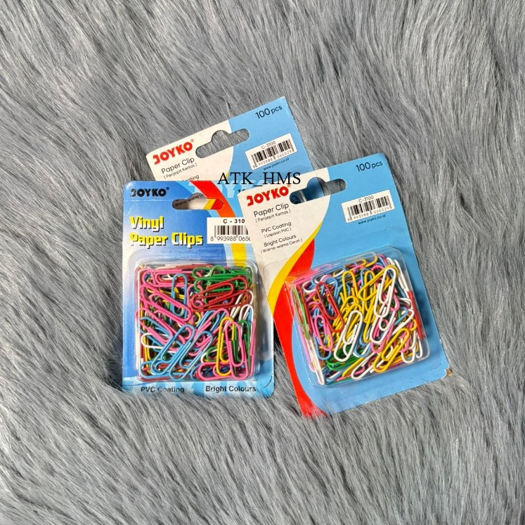 

Joyko C-3100 Colorful Paper Clip Set (100 pcs)