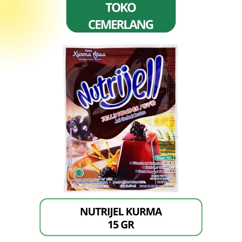 

Nutrijell Kurma 15 gr isi 12 pcs