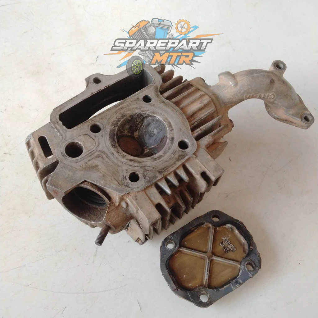 CYLINDER HEAD KOP SUPRA FIT NEW LEGENDA REVO OLD SUPRA FIT LAMA FULL ISI ORIGINAL COPOTAN