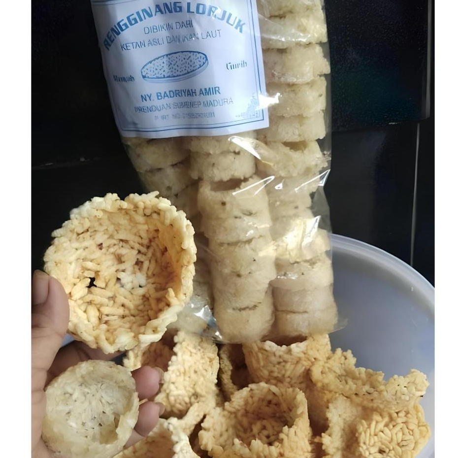 

Rengginang Lorjuk 700 Gram Isi 40 Pcs Diameter Besar Asli Madura Premium Renngginang Madura Asli