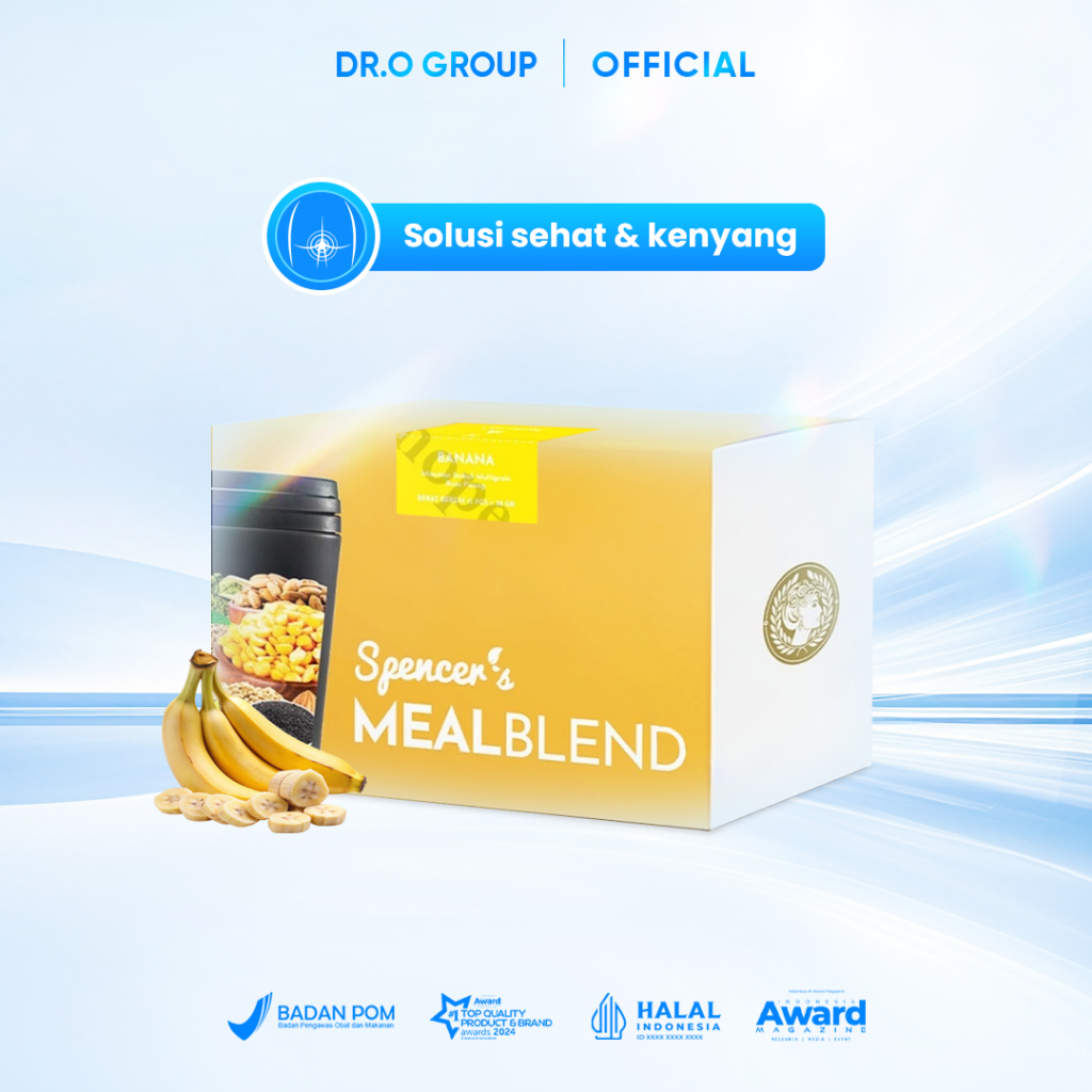 

Spencer's MealBlend (1 Box Banana) - Tingkatkan Energi dengan Minuman Pengganti Sarapan