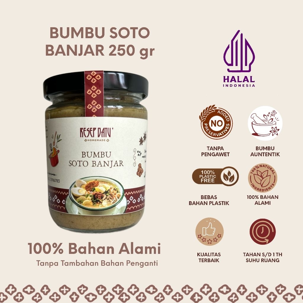 

Bumbu soto banjar 250 gr by ResepDatu'