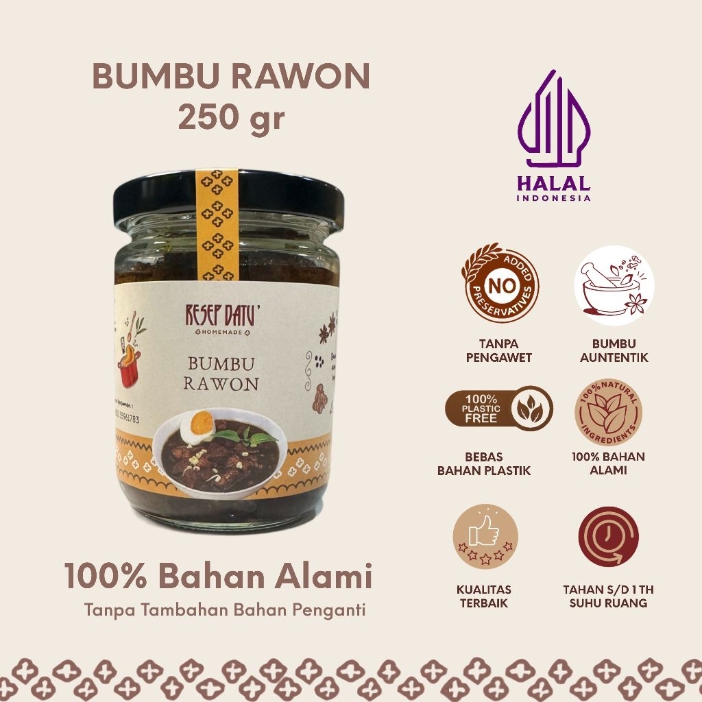 

Bumbu Rawon 250 gr dari ResepDatu'