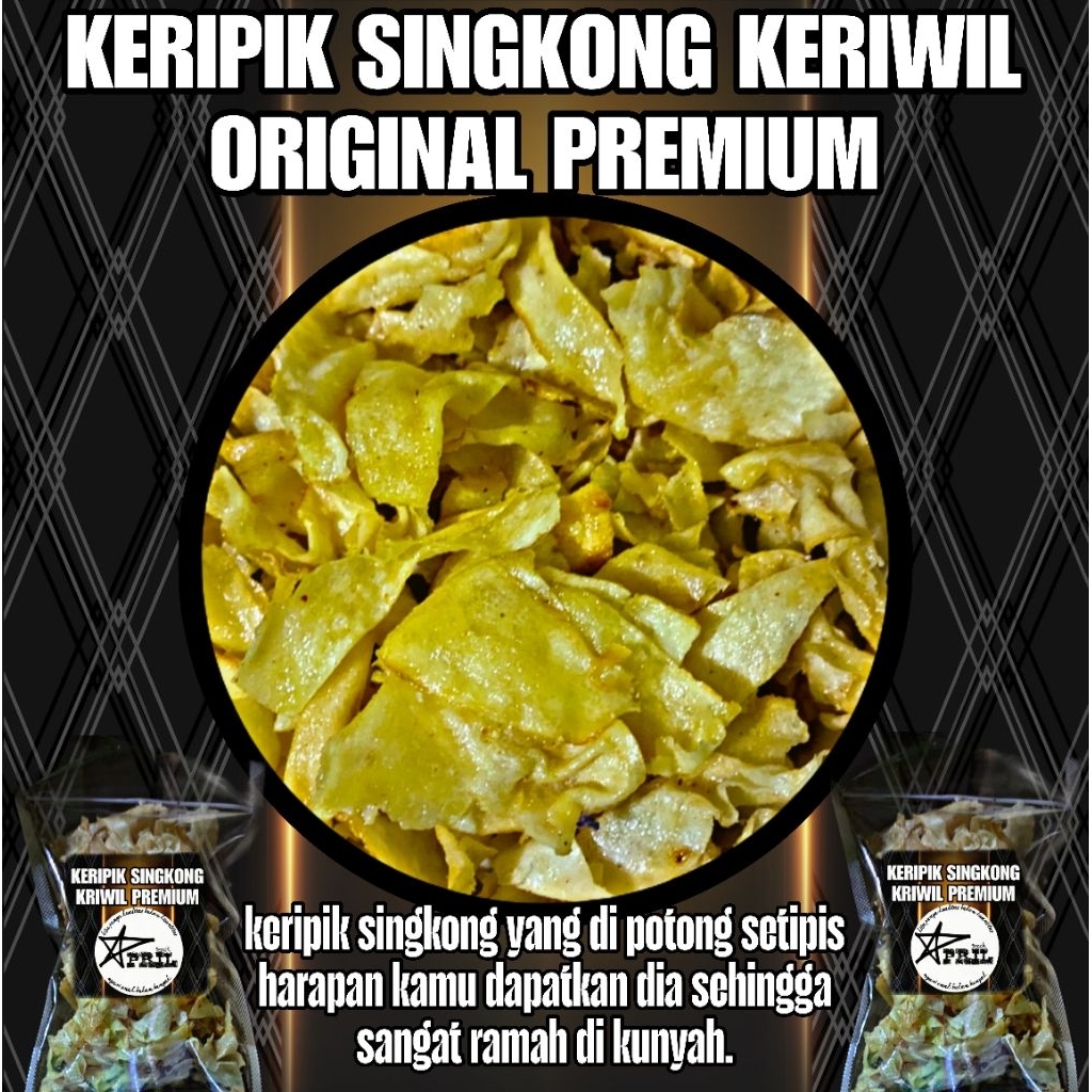 

KERIPIK SINGKONG KERIWIL ORIGINAL PREMIUM