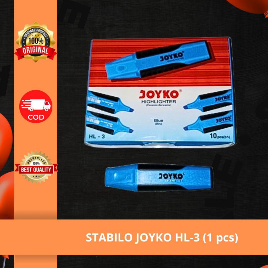 

[BEST QUALITY] Stabilo Joyco Highlighter HL-2 original Eceran (1 pcs)