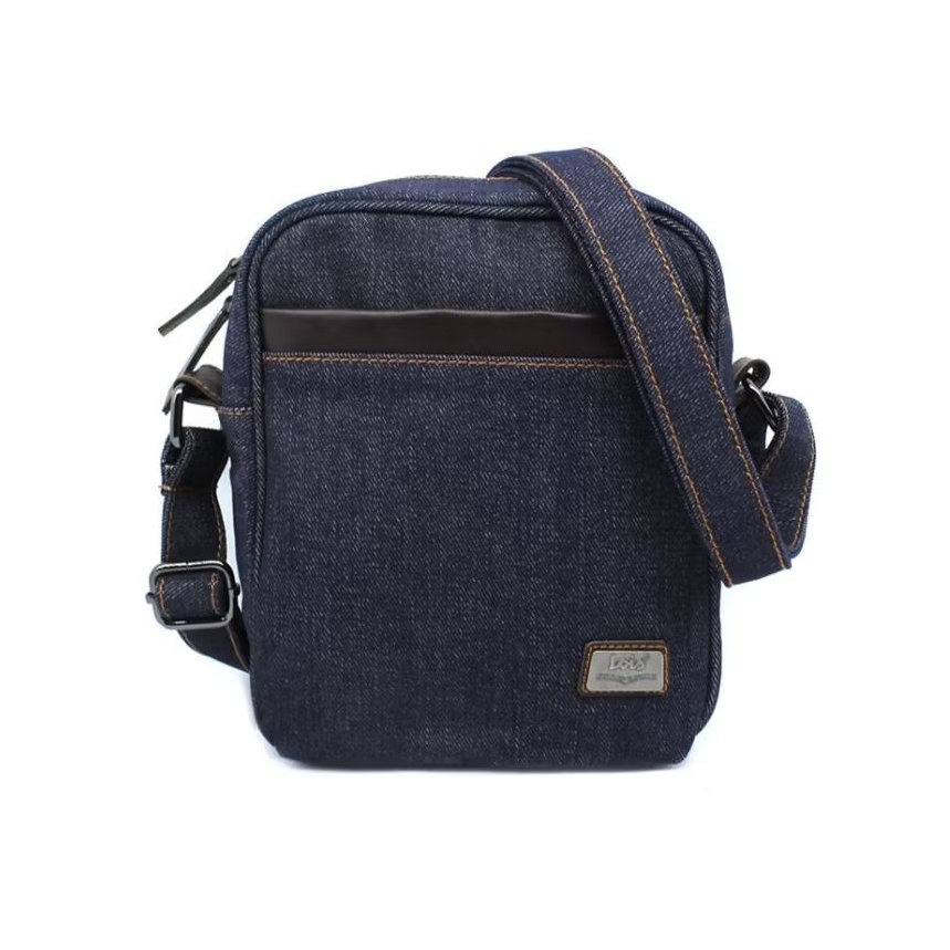 Tas Lois BGL116SB Tas Selempang Tas Pria Tas Lois Tas Denim Tas Kasual