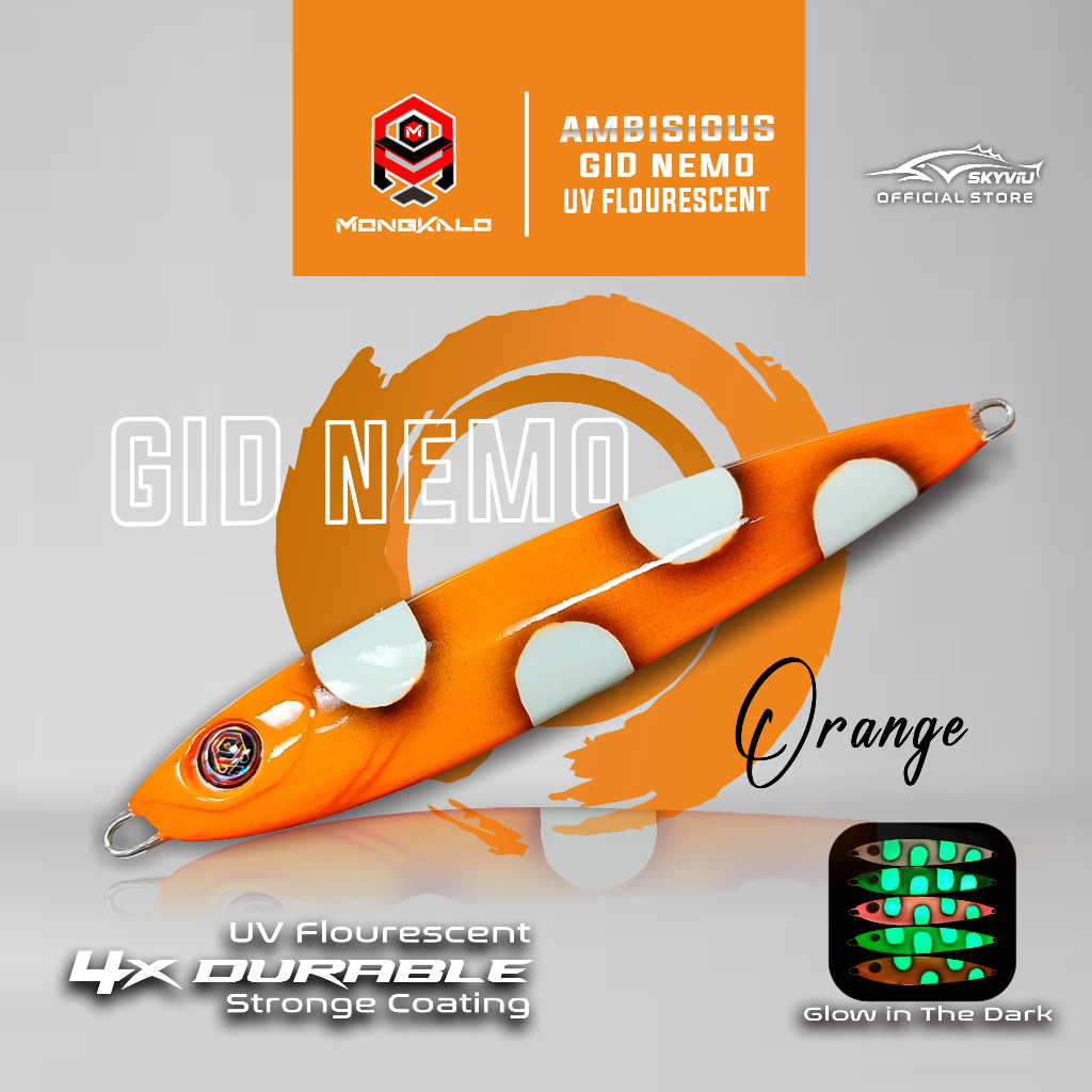 Mongkalo Ambisious noFoil Full-GID Nemo Fluorescent 100 Orange