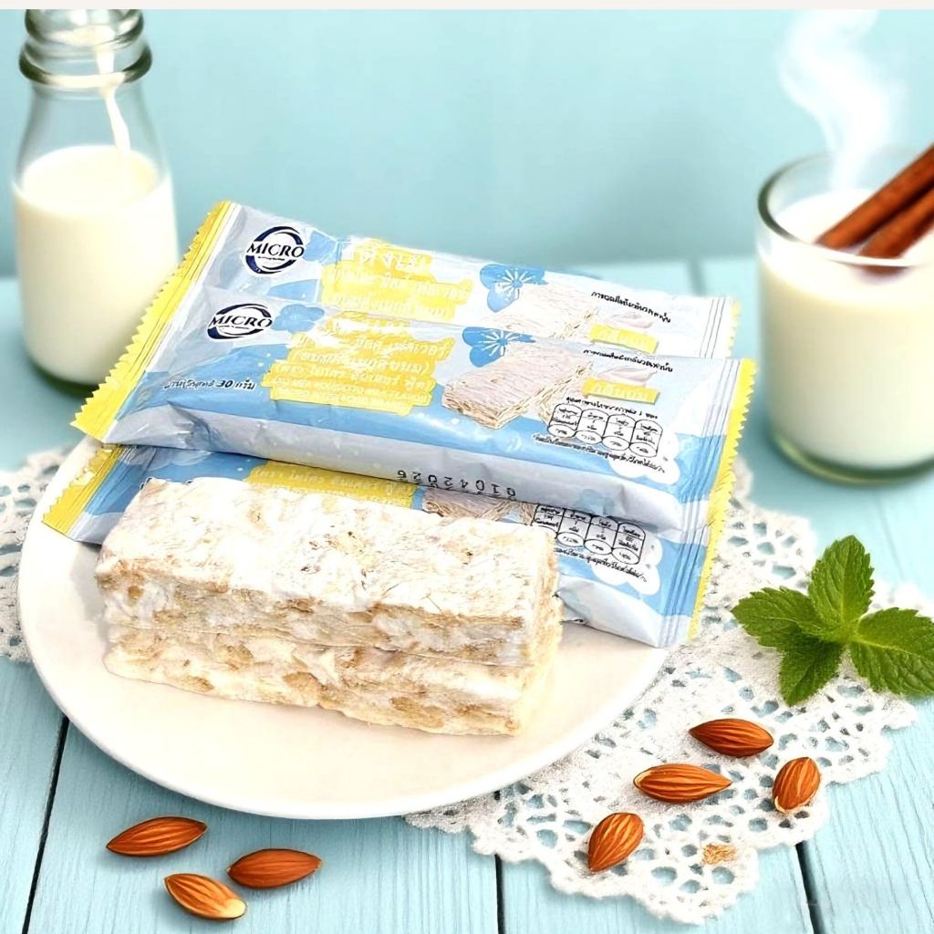 

[ 100% HALAL ] Kue Permen Nougat Vanilla Jajanan Viral