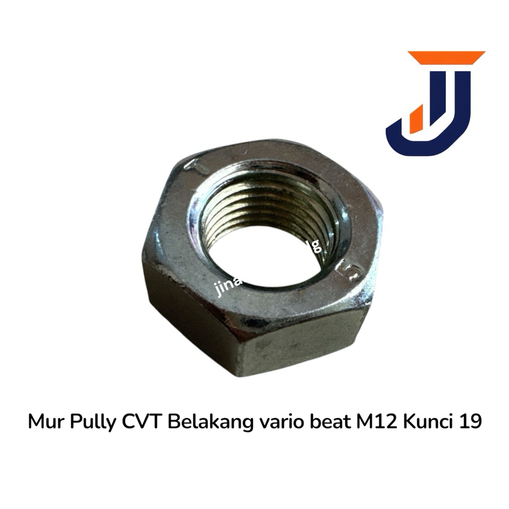 100 pcs Mur Pully CVT Belakang vario beat M12 Kunci 19