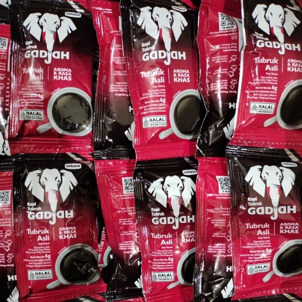 

kopi tubruk GADJAH isi 10sachet
