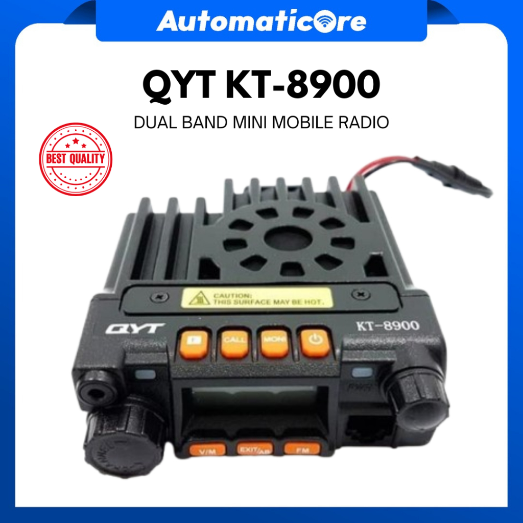 TERBARU QYT KT-8900 DUAL BAND MINI MOBILE RADIO RADIO RIG MINI MOBIL QYT 8900 QYT KT 8900