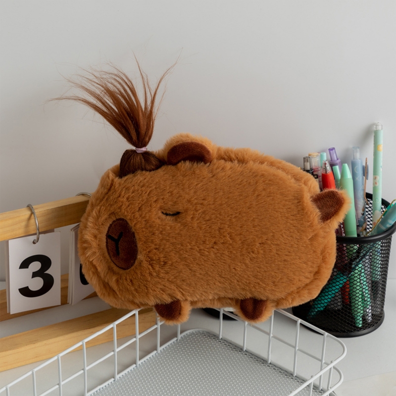 

Tempat Pensil CAPYBARA | Dengan Bulu Lembut dan Kapasitas Besar Hingga Muat 30 Pulpen