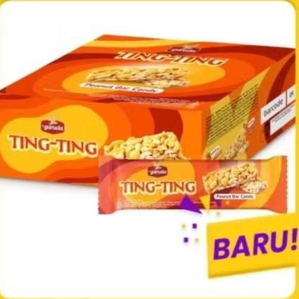

garuda ting ting peanut bar candy 12pcs