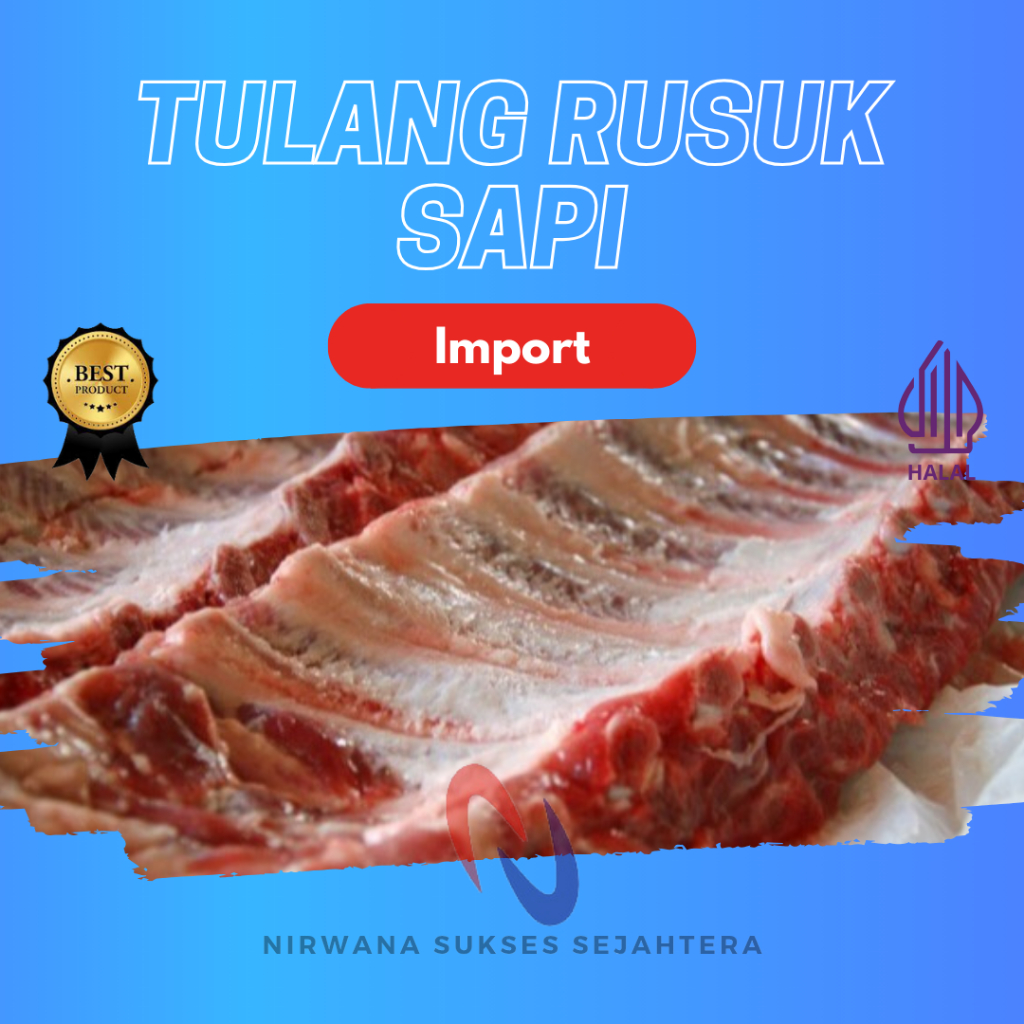 TULANG RUSUK, IGA KONRO, RUSUK SAPI / BEEF RIBS BONE