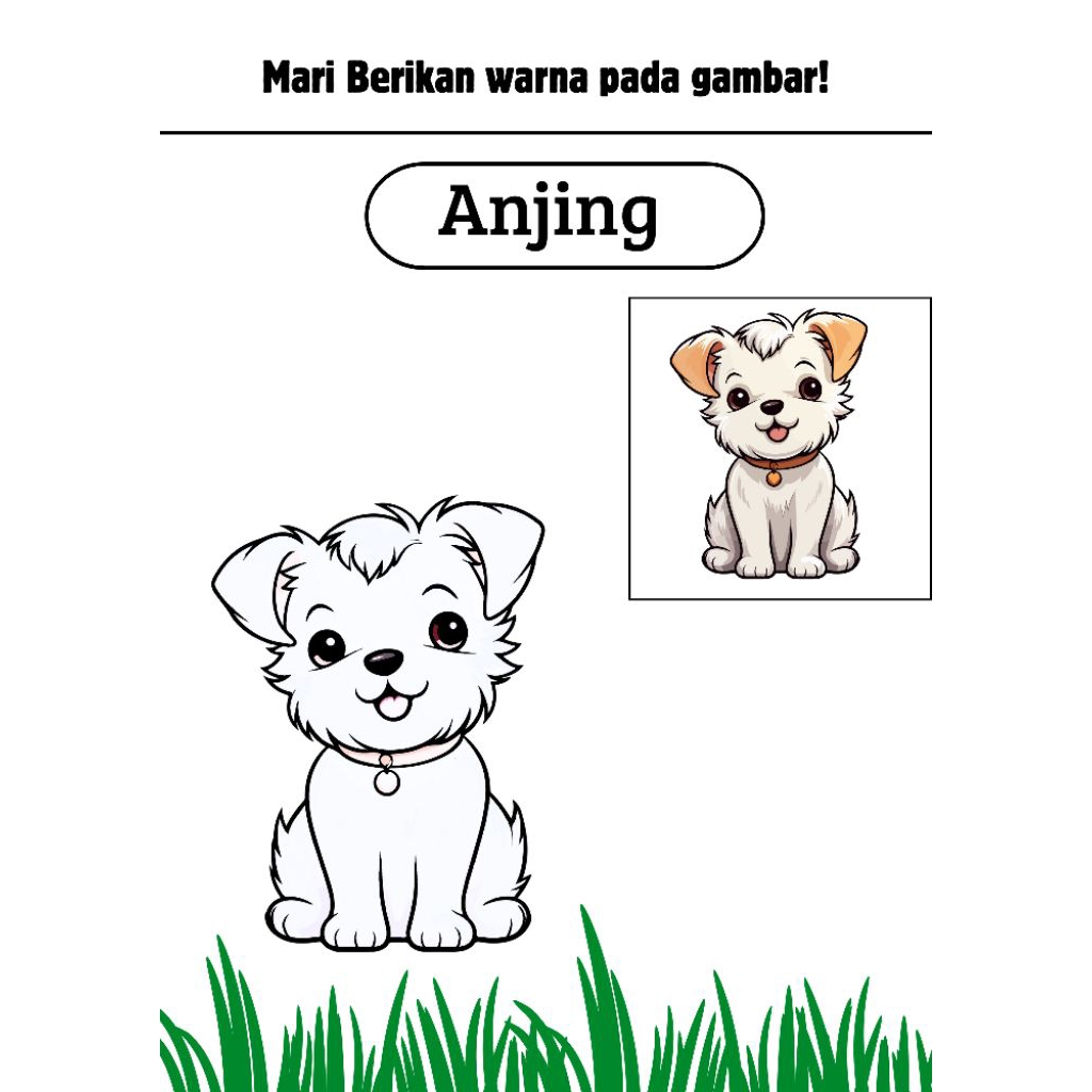 produk digital buku mewarnai anak paud dan tk