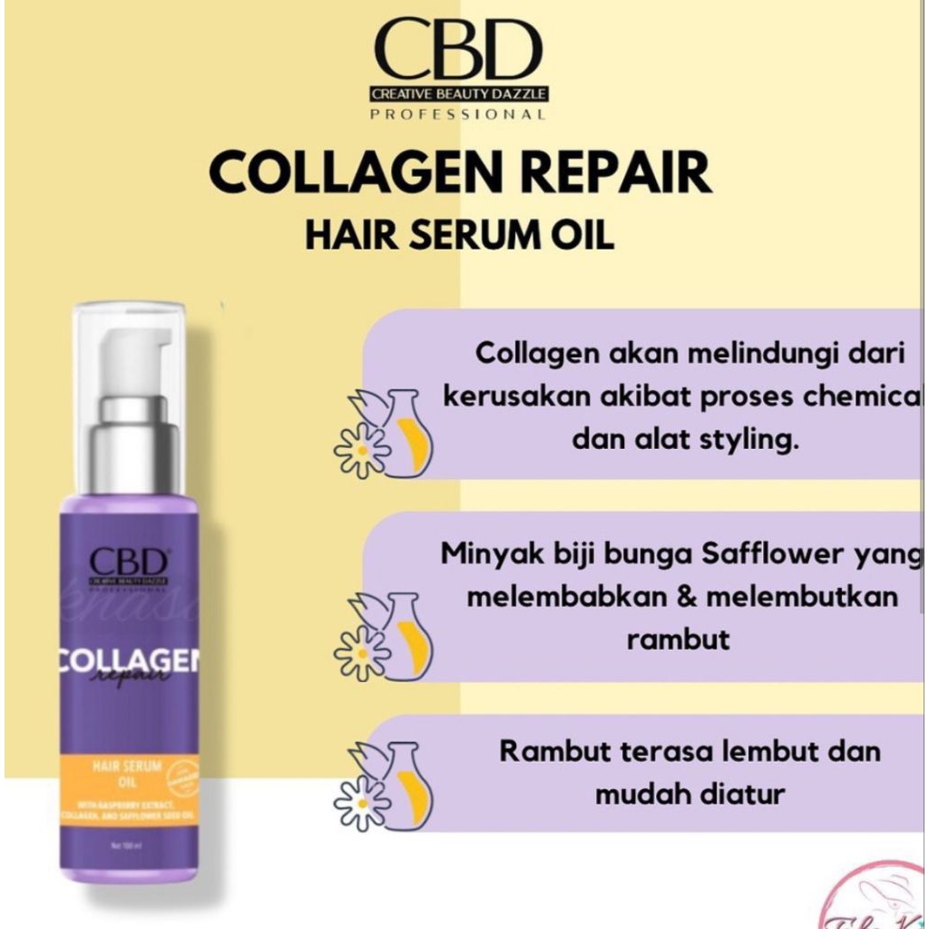 CBD HAIR SERUM OIL 100ML