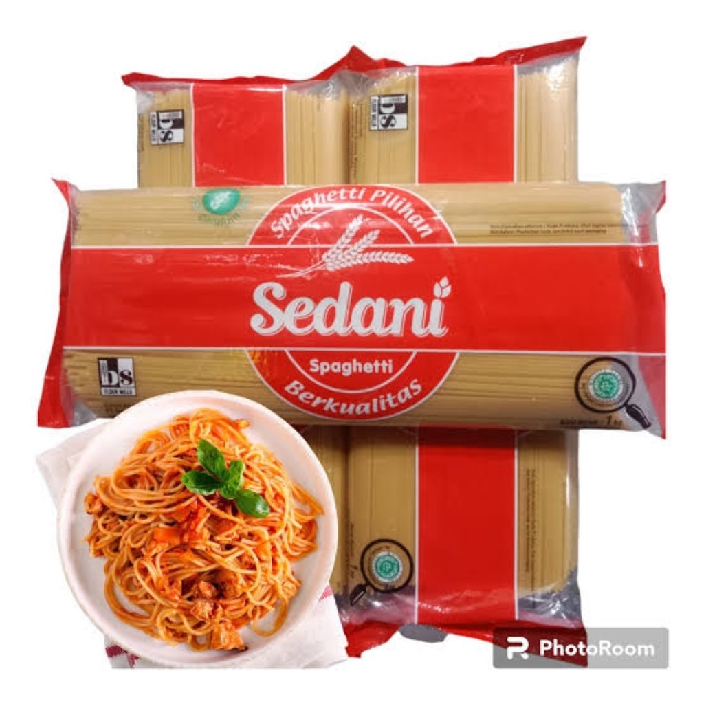 

SPAGHETTI 1KG MIE Spaghetti SEDANI 1Kg Murah Enak