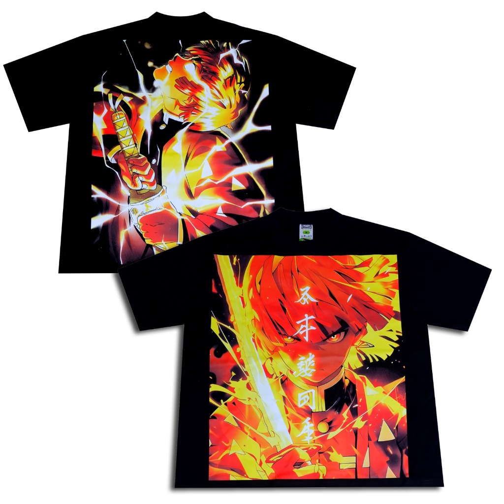 Zenitsu Demon Slayer Movie Game Anime Manga T-shirt Bootleg Vintage Oversize