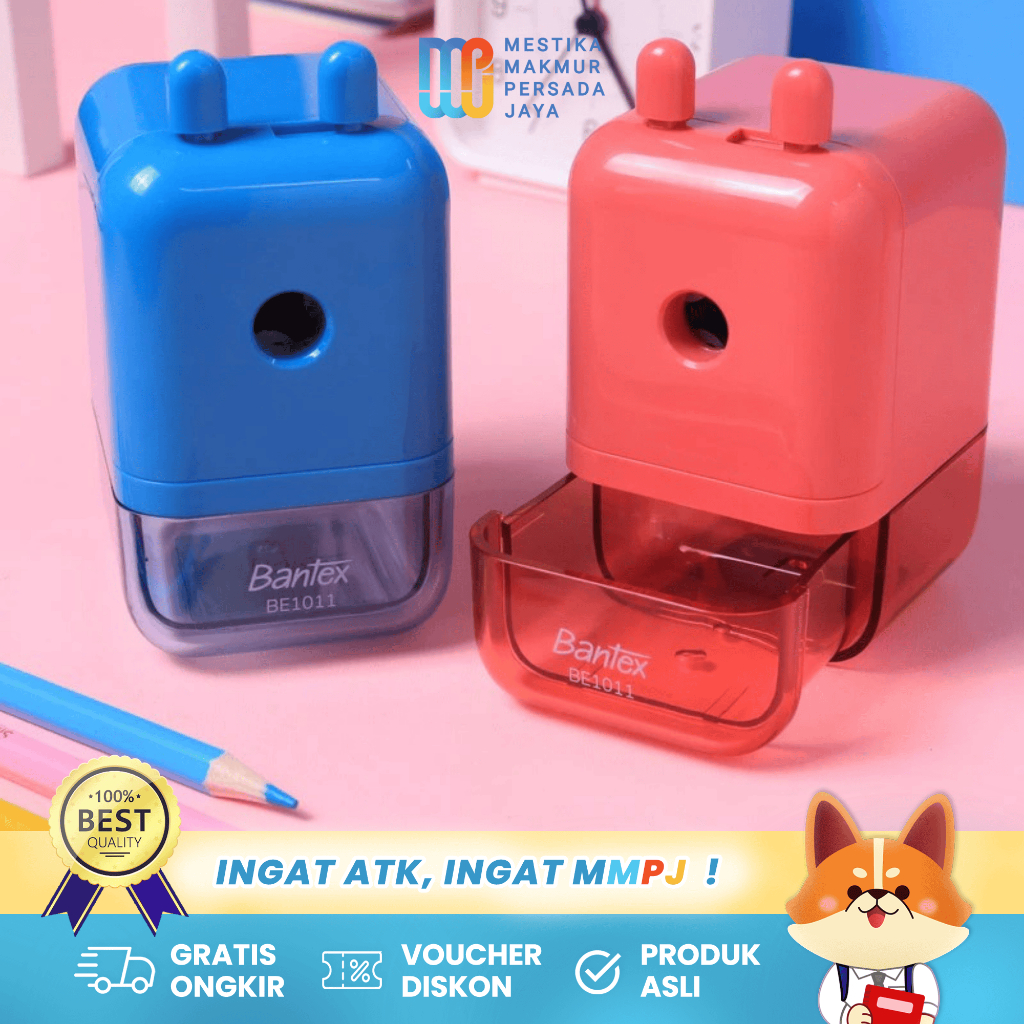 

Bantex Rotary Sharpener / Rautan Pensil Putar BE1011