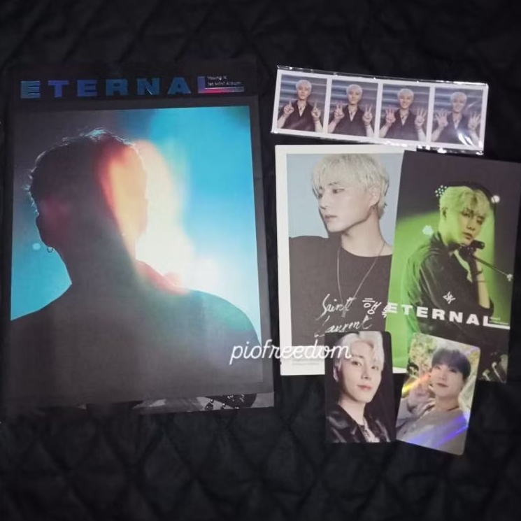 Album Unsealed YoungK Day6 Eternal Photocard with Benefit Withdrama young k