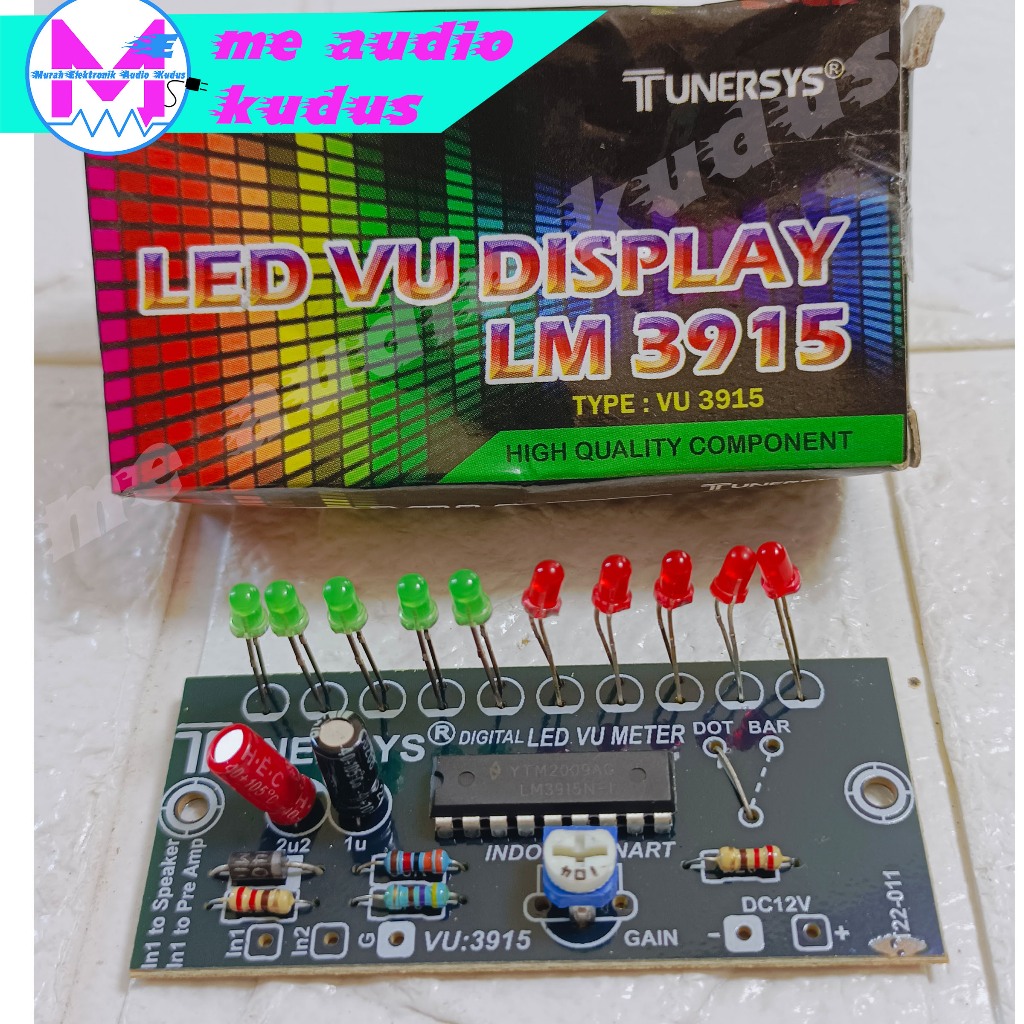 VU 3915 Tuner Amplifier/VU DISPLAY 3915 TUNERSYS