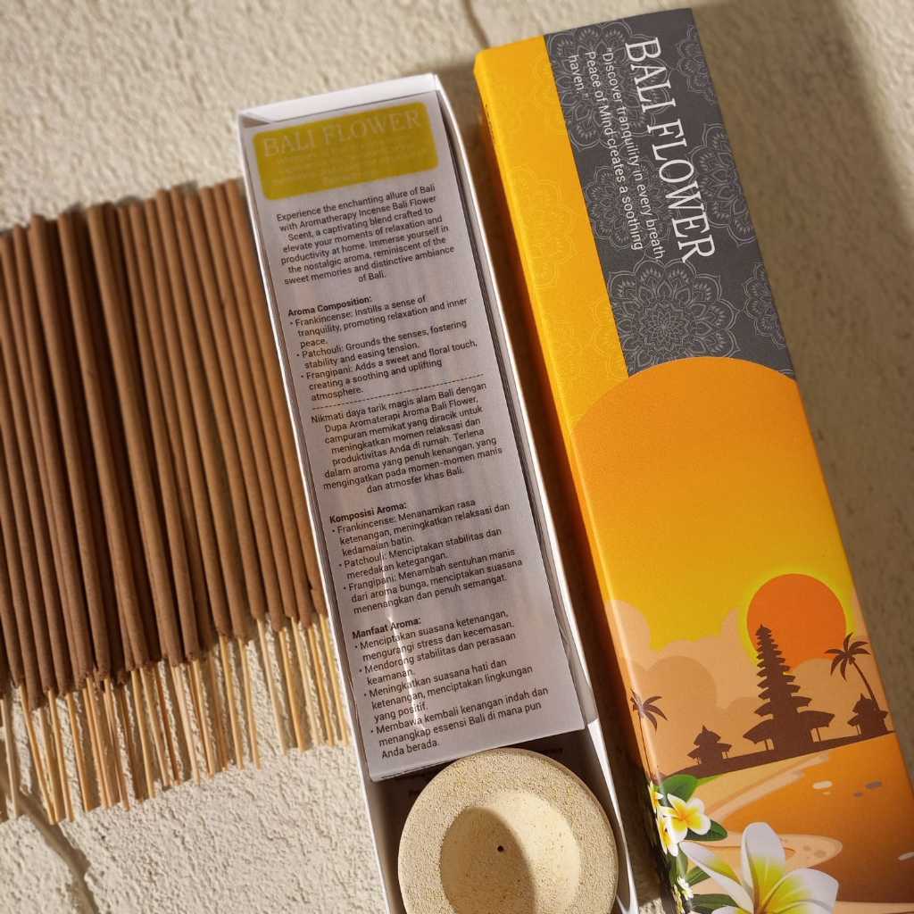 Pengharum ruangan Dupa Aroma Terapi Bali Flower Paket A
