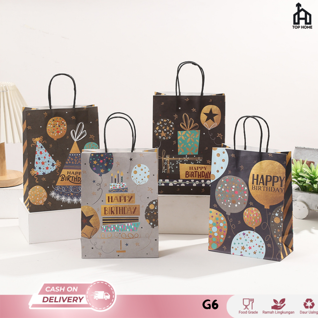 

[3] Paperbag Motif Pattern/ Paperbag Superhero / Paperbag Kraft/ Goodie Bag Marble/ Paperbag Tali