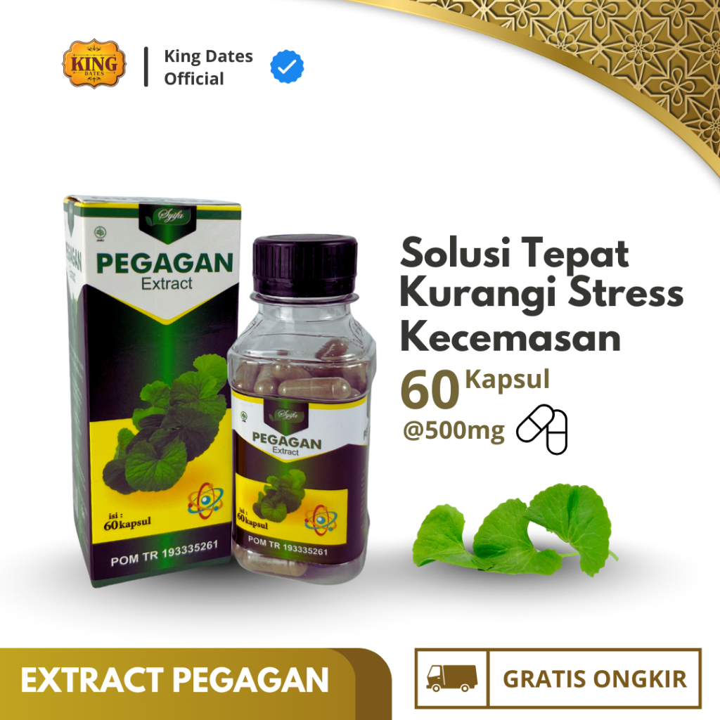 Ekstrak Daun Pegagan Conetella Asiatica isi 60 Kapsul / Pegagan