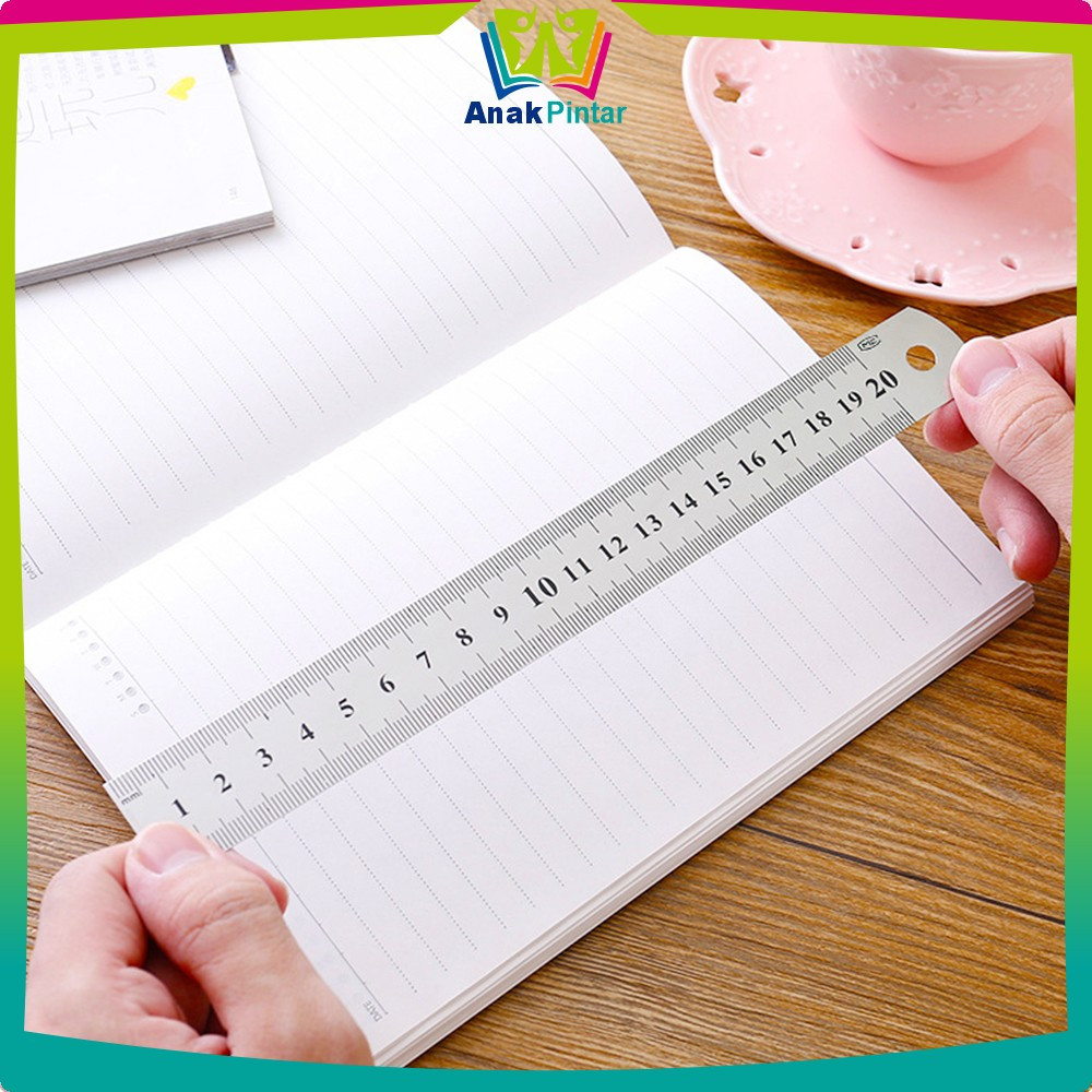 

EC Penggaris Besi 30CM Peralatan Sekolah / Ruler Penggaris Stainless Alat Ukur Serbaguna Anak Pintar A107