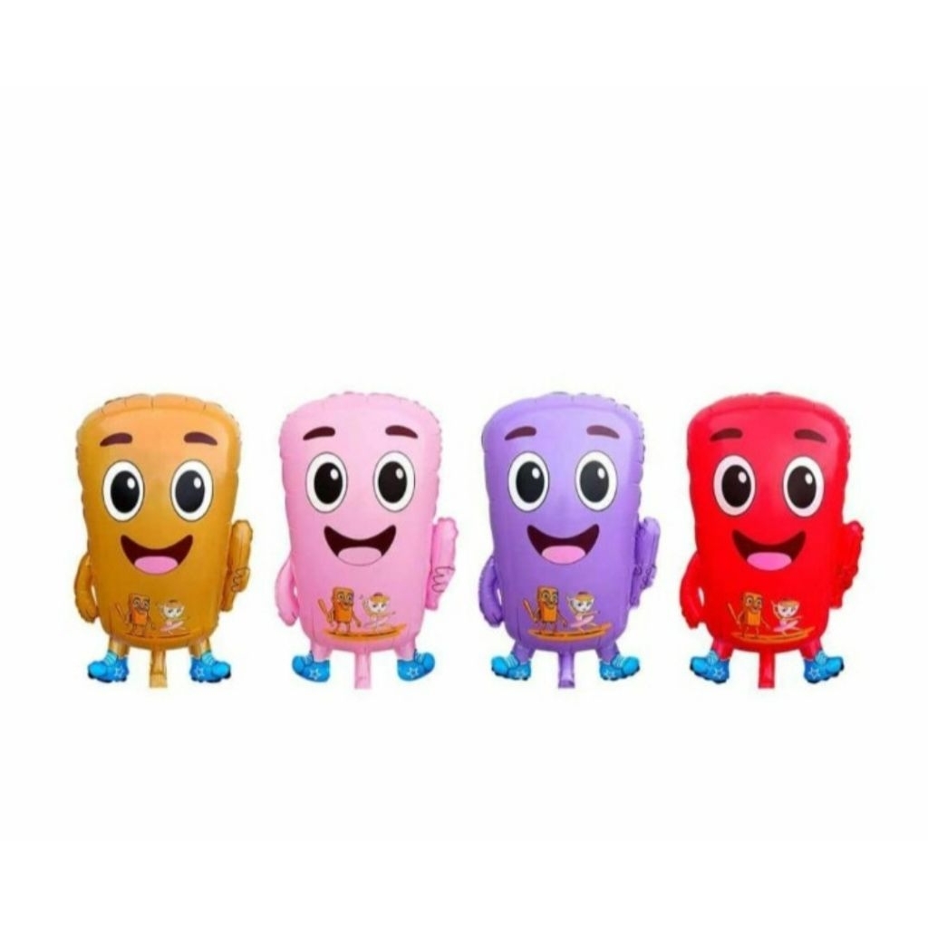 

1pack / 50biji Tung Tung Sahur (BALON GAS/FOIL/TERBANG/KARAKTER )