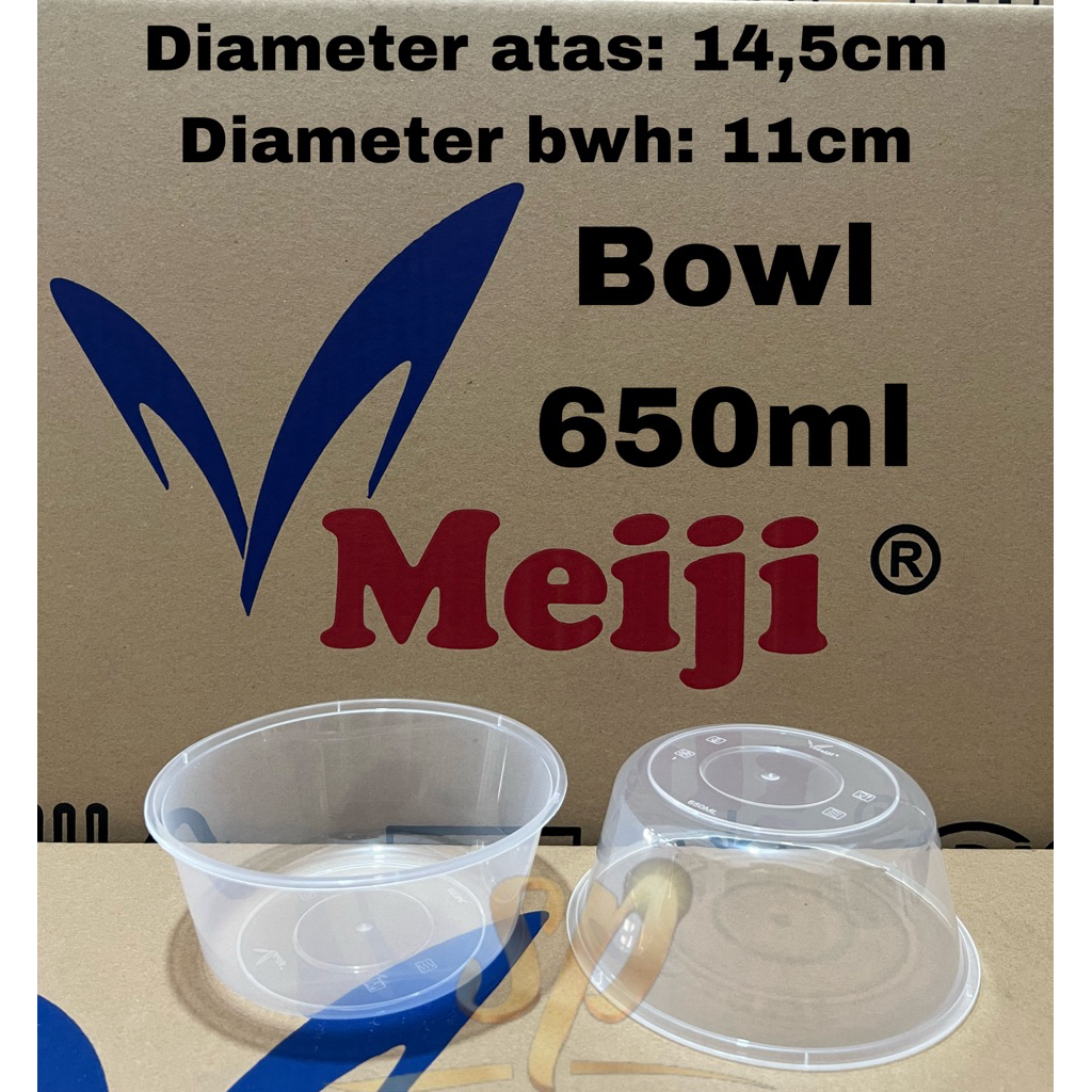 thinwall bowl 650ml /pack