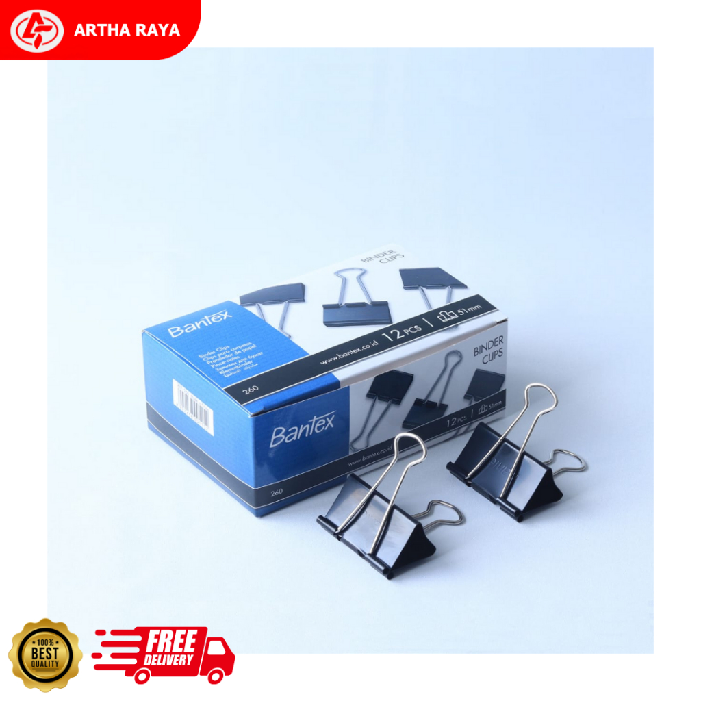 

Binder Clip / Klip Penjepit Kertas Bantex 260