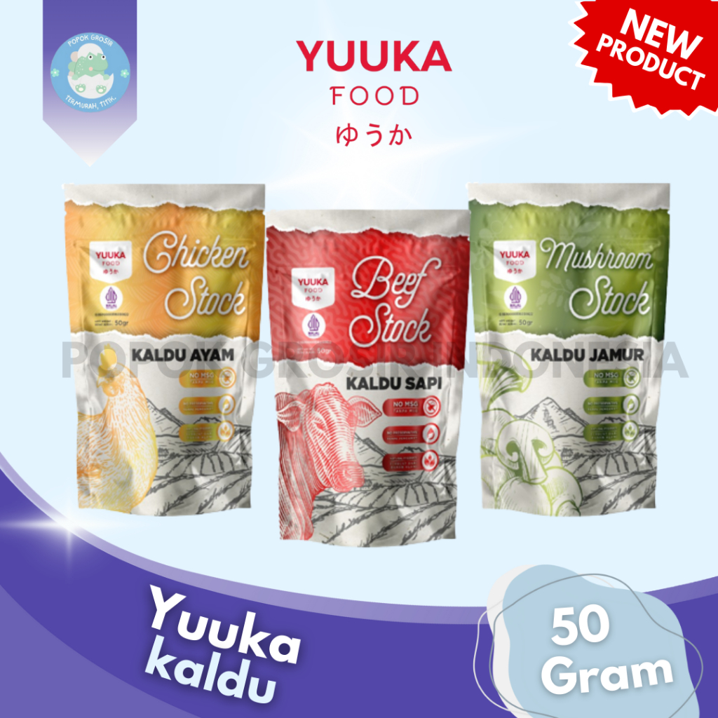 

YUUKA FOOD Kaldu MPASI NON MSG 50 g