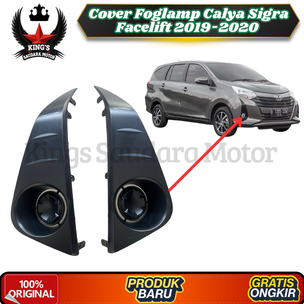 Cover Foglamp Sigra Calya Facelift 2018 2021 Original