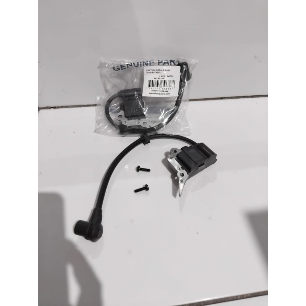 CDI / Ignition Coil Chainsaw Husqvarna 125 16 inch Original - CDI / Ignition Coil Mesin Potong Kayu 