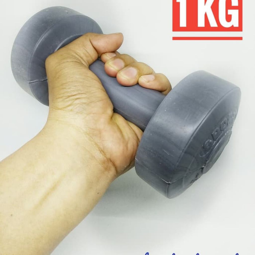 Barbel 1kg barbel plastik PVC 1kg