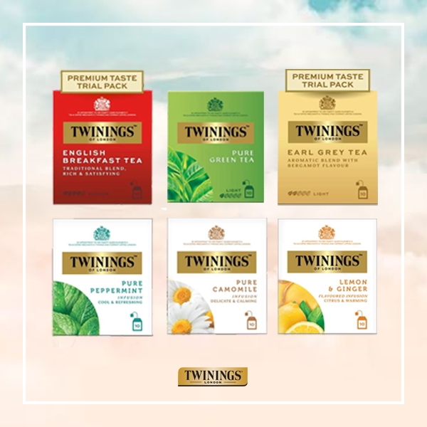 

TWININGS Tea Varian 10s Envelope Teabags